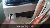 sheesh rate my new gaming chair🗿
