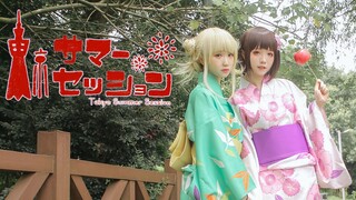 【芽子&嘿咻】东京夏日相会(ฅ> ω<*ฅ)加藤惠x英梨梨cos