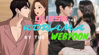 [QUIZ] GUESS THE KDRAMA BY THE WEBTOON | KDRAMA GAME