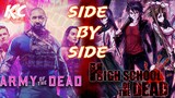 Army of The Dead Side By Side Trailer Comparison