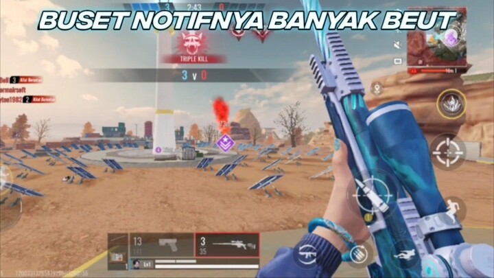 Kebanyakan KILL Juga Kebanyakan Notif - Blood Strike Gameplay