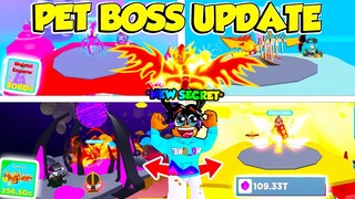 SPENDING 10,000,000,000 SHARDS💎*PET BOSS Fighting is Here* BIGGEST UPDATE Clicker Sim Got New Secret