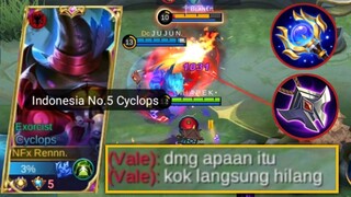 BUILD CYCLOPS TERSAKIT | CARA COMBO SKILL CYCLOPS | BEST BUILD CYCLOPS 2021