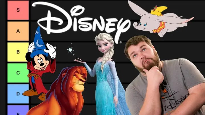 Ranking EVERY Disney Feature Animation Film Movie - Tier List