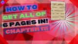ALL OF THE 6 HIDDEN PAGES IN PIGGY: BOOK 2 - CHAPTER 11! (Camp) PART #1! | Roblox Piggy