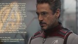 Tribute to Ironman Iron Man | Flesh and blood stand shoulder to shoulder with gods | Tear jerking to heart and mind | I love you three thousand times
