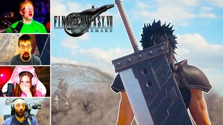 Streamers React To Final Fantasy VII Remake Flashback (FFVII)