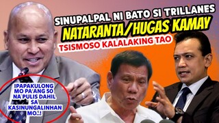 TRILLANES NATARANTA ng MASUPALPAL ni SEN.DELA ROSA/HUGAS KAMAY sa DINAMAY na 50 PULIS sa ISYU ng ICC