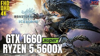 Monster Hunter World: Iceborne | Ryzen 5 5600x + GTX 1660 Super | 1080p, 1440p, 2160p benchmarks!