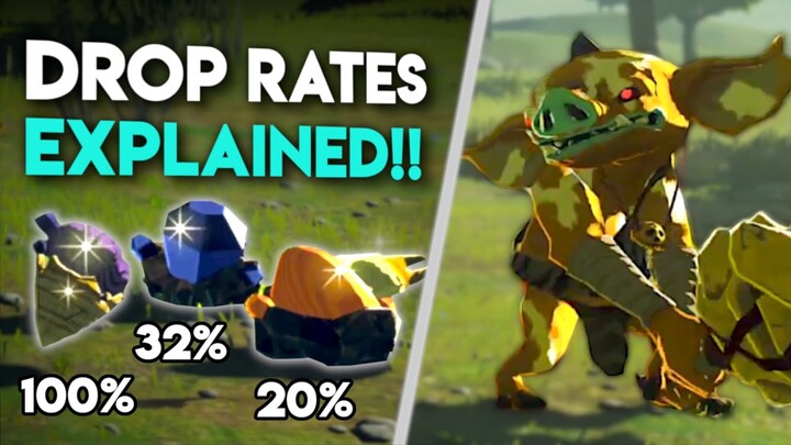 The STATS behind Loot Drops in Breath of the Wild EXPLAINED!!