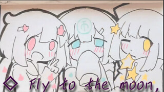 [Meme vẽ tay từng khung hình] Thật dễ thương biết bao khi biến thành một cô gái chỉ với ba cú nhấp c