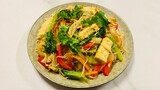 Cuộc Sống Ở Úc -Tập 864 -Món Ngon Mỗi Ngày 29/9 Hủ Tiếu Xào Chay -Vegetarian Stir-Fried Rice Noodle