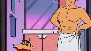 Crayon Shin-chan Hiroshi's stretchable belly