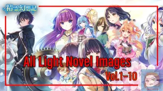 All Light Novel Images Vol.1-10 | Seirei Gensouki: Spirit Chronicles
