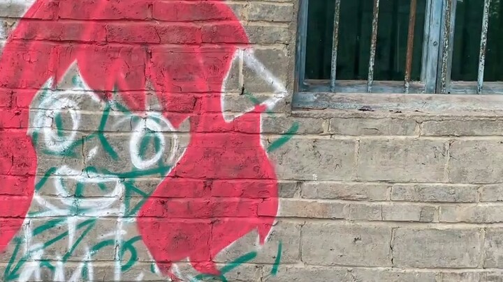 (MARCHI Graffiti) Lukis Arnia untuk menghibur semua orang~