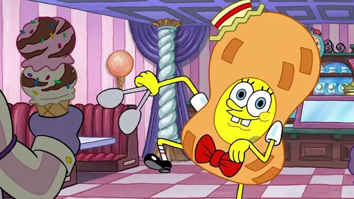 I didn't expect that a nail could make Mr. Krabs bankrupt!