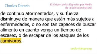 Charles Darwin - El Origen de las Especies por Medio de la Selección Natural 3/5