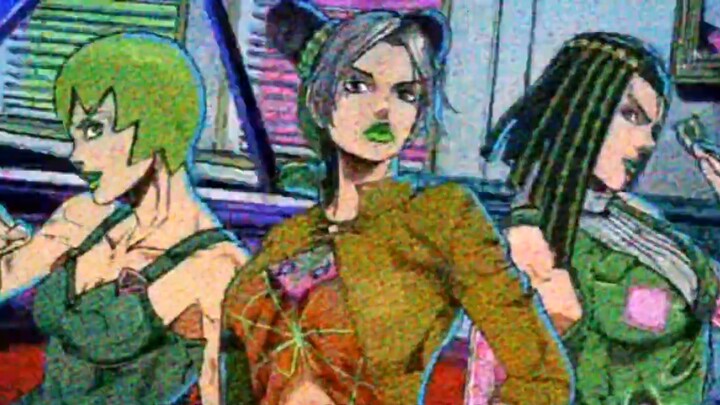 (Tái đầu tư) JOJO Stone Ocean op "stone Ocean" phiên bản 8bit (phụ đề tiếng Trung và tiếng Nhật)