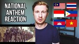 NATIONAL ANTHEM REACTION (Malaysia v Indonesia v Philippines v Vietnam v Thailand v Cambodia)