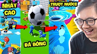 Sơn Đù Chiến Đấu Tại Đấu Trường Minigame Sinh Tử Trong Stumble Guys