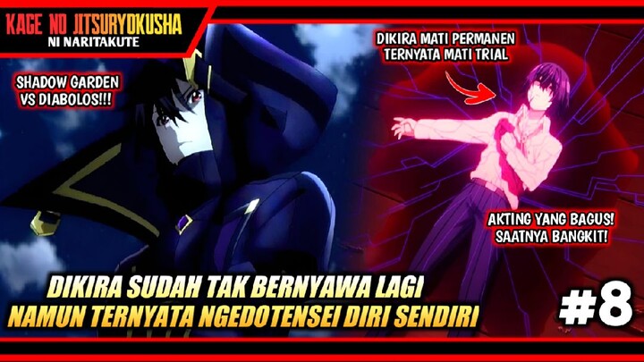 MOMEN KETIKA NPC NGIDUPIN DIRI SENDIRI ‼️ - Alur Cerita Anime Kage No Jitsuryokusha Episode 8