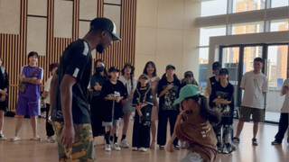 在世界冠军sniper老师面前跳krump ，打铁的女汉子适合跳Krump吗？#sniper#krump#freestyle