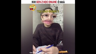 Khi Genz Học online Ở Nhà