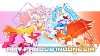 [AMV x FANDUB INDONESIA] Hirogaru Sky! Precure (~Hero Girls~)