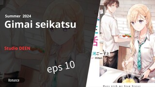 Gimai seikatsu eps - 10 | 720p subtitle Indonesia