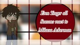 Eren Yeager all seasons react to Mikasa Ackerman||AOT||1/2||