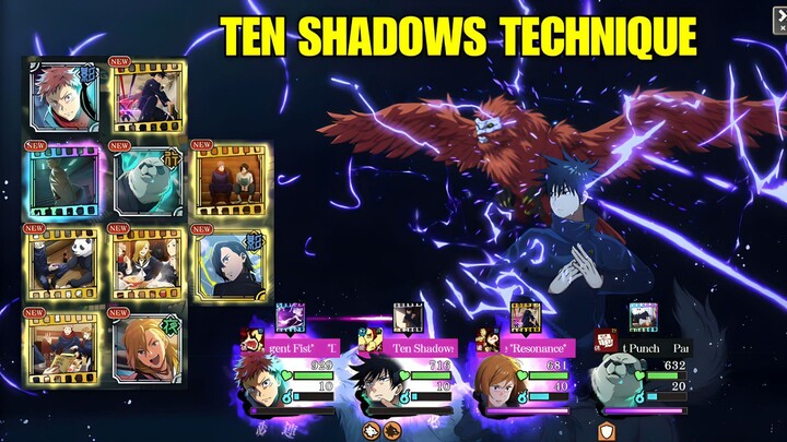 Ini Dia Ten Shadow Dari Megumi + Dapet SSR - Jujutsu Kaisen Phantom Parade