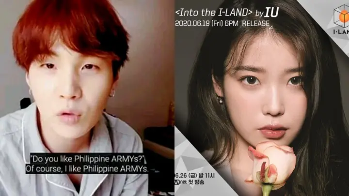 BTS's Suga LOVES Filipino Army's & IU to sing the opening song for Mnet's 'I-Land' 😍