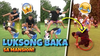 LUKSONG BAKA SA BRUSKO MANSION!