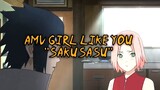 AMV Girls Like You "SakuSasu"