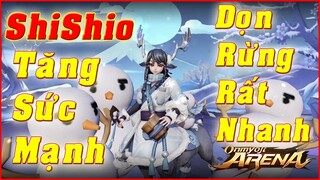 🌸Onmyoji Arena: ShiShio (Tiểu Lộc Nam) Buff 3 Chiêu Thần Rừng Trở lại Cướp Rừng Như Gió