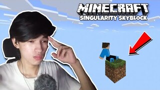 ONE BLOCK SKYBLOCK NA KAKAIBA! | Singularity Skyblock #1 (Filipino)