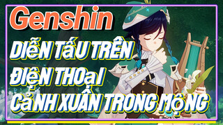 Diễn Tấu Trên Điện Thoại Cảnh Xuân Trong Mộng