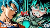 DEKU VS GOKU SSJ (Anime War) FULL FIGHT HD