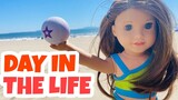 Day in the Life of American Girl Doll at Her Beach House