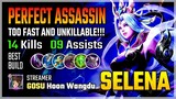 Perfect Assassin! Selena Best Build 2020 Gameplay by GOSU Hoon Wangdu | Diamond Giveaway