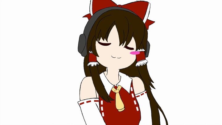 [Eastern modification] Reimu is just listening to the song~
