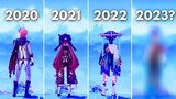 BEST F2P DPS FROM EVERY YEAR!! 2023 BEST DPS??[ Genshin Impact ]