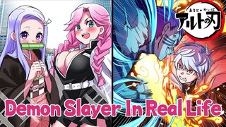 A Nerd Rescued a Beautiful Girl in Demon Slayer Costume at the Cosplay Festival....【Manga】