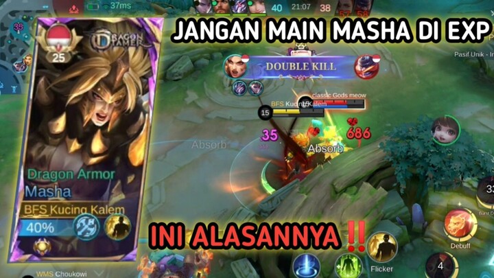 TERPAKSA MAIN MASHA ROAM || DITROLL FANNY PERTRI EXP LANER!!