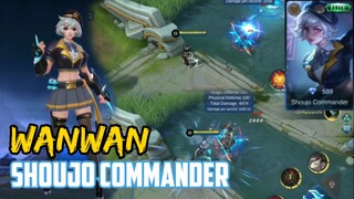 WANWAN SHOUJO COMMANDER | NEW ELITE SKIN | MOBILE LEGENDS