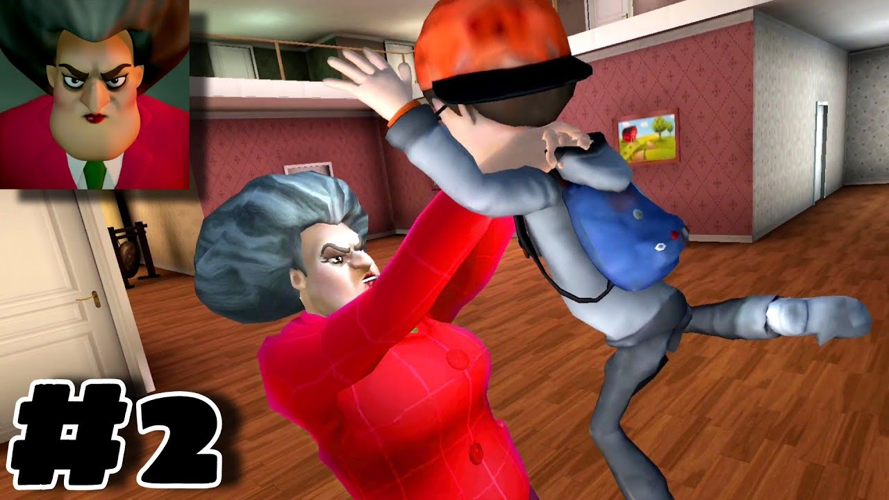 Scary Teacher 3D - Gameplay Walkthrough Part 11 - 2 New Levels (iOS,  Android) 