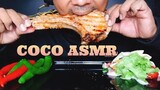 ASMR:PORK CHOP (EATING SOUNDS)|COCO SAMUI ASMR#กินโชว์Steak Pork Chop