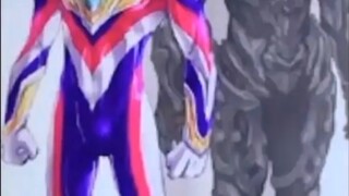 Ultraman Triga's black shadow, a suspected drawing of Triga leaked! Tribute to Tiga, replica of Gala