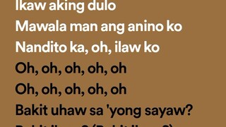 UHAW (by: Dilaw) Spotify songs list