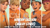 Turning Red | Nobody Like You | Malay Cover - Thaqif Aiman (Full Lyrics)